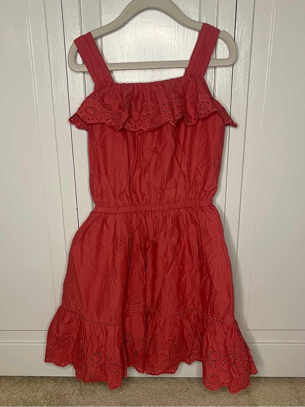 Polo by Ralph Lauren Eyelet Cotton Dress